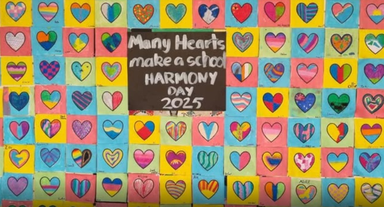 Photo of Harmony Day banner
