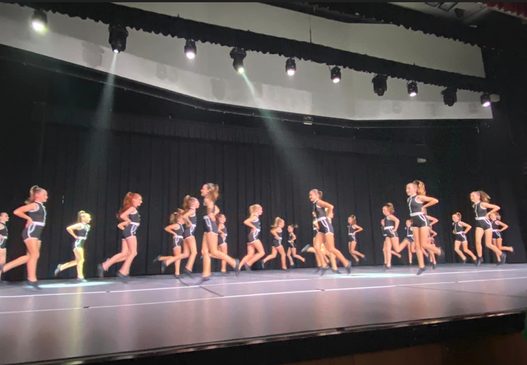 Photo of students dancing at Dance Festival